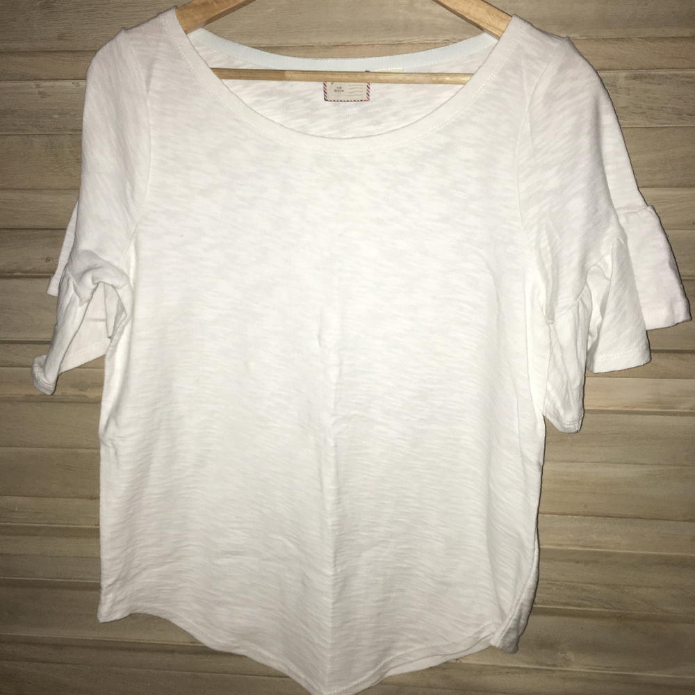 NWOT Anthropologie Bell-Sleeve Top (M)